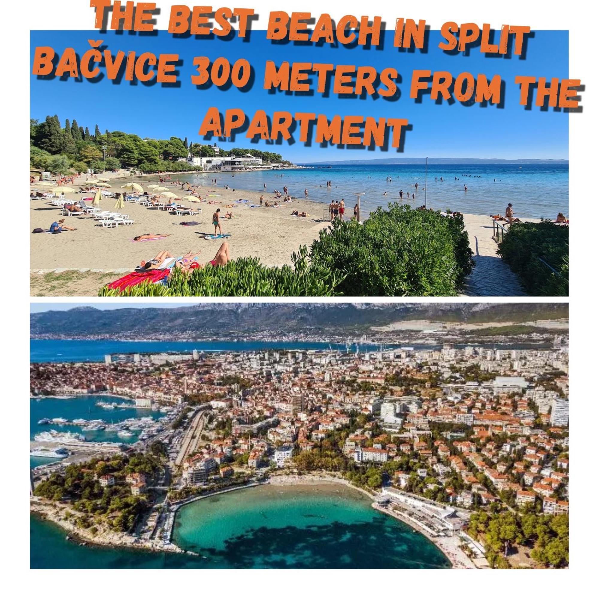 Apartment Bacvice Near The Beach Split Buitenkant foto